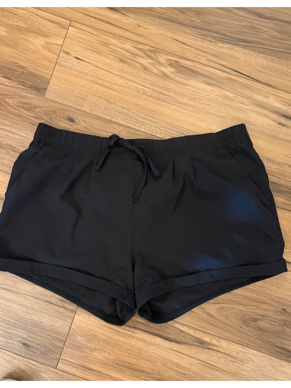 Zyia Women’s Black Drawstring Shorts